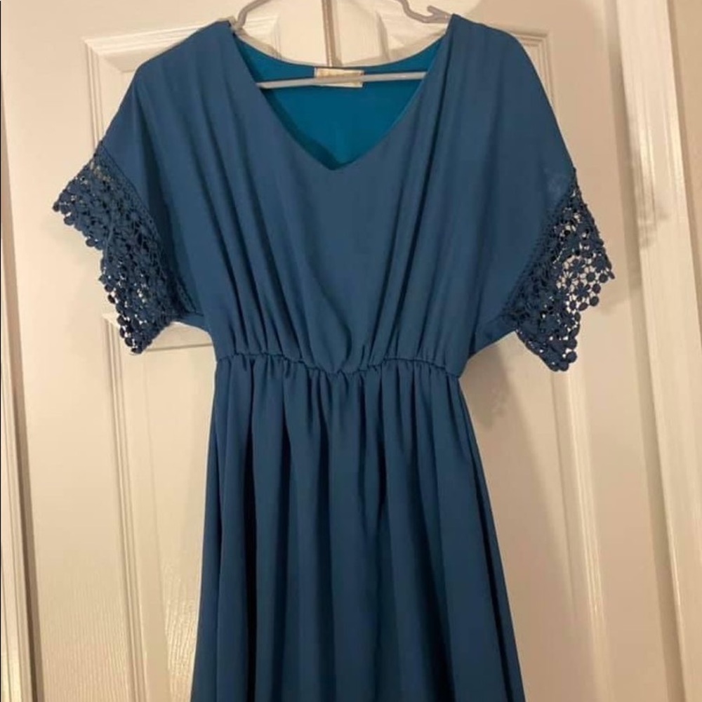 Altar’d State blue dress